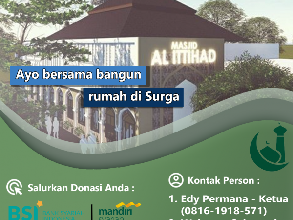 Rencana Pembangunan Masjid